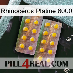 Rhinocéros Platine 8000 new10